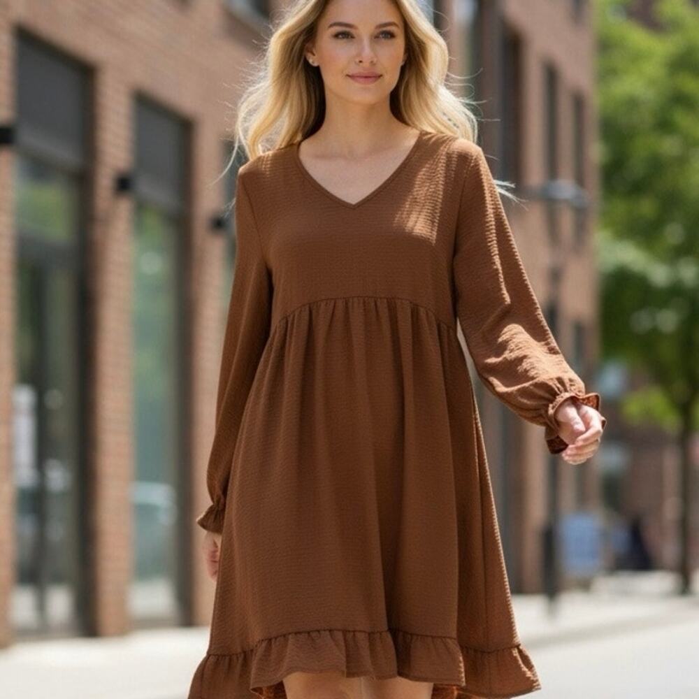 NWT Jodifl ruffle mini dress